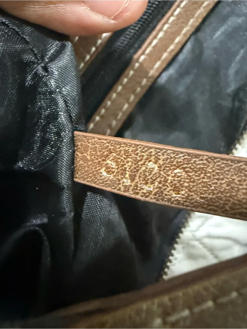 Coach Black Jeans with Navy Accent